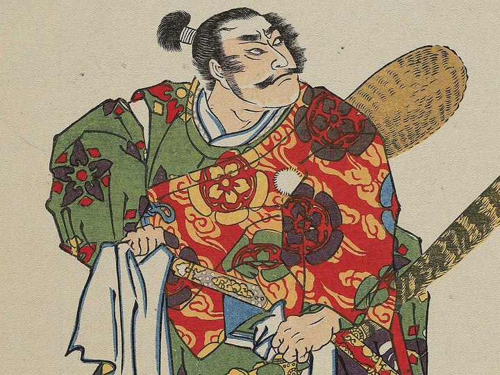 Ota Kazusa no suke Taira no Harunaga (Oda Nobunaga) / BJ343-945