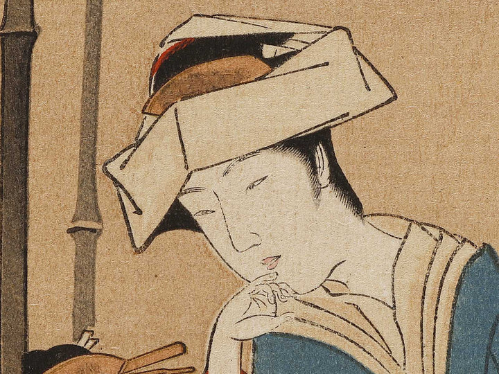 The seven beauties by Katsukawa Shunsho, (Medium print size) / BJ321-391