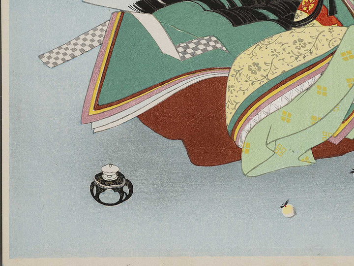 HOTARU(The Fireflies) from the series The Tale of Genji by Ebina Masao, (Medium print size) / BJ329-231