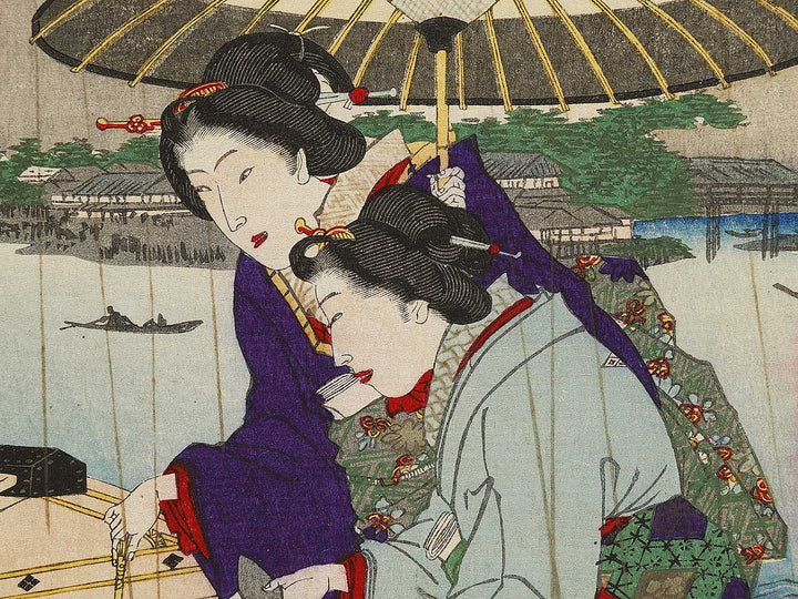 Onakatomi no Yorimoto from the series Jyunshoku sanjurokka sen by Toyohara Kunichika / BJ335-202