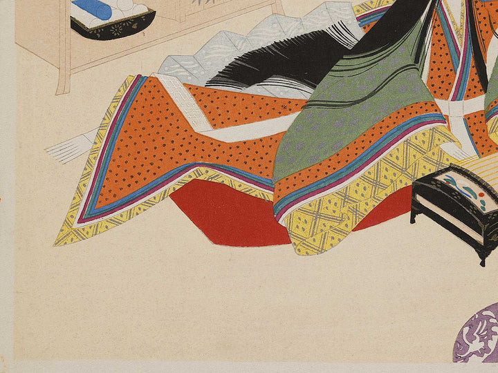 AKASHI from the series The Tale of Genji by Ebina Masao, (Medium print size) / BJ329-154