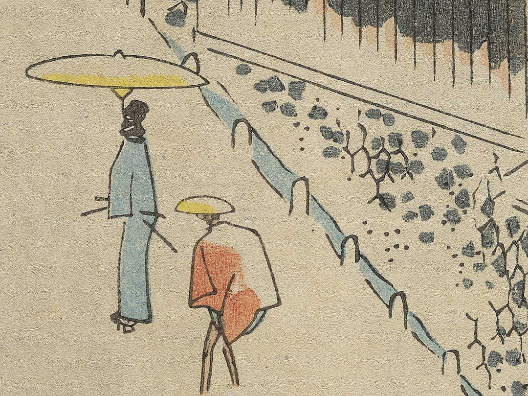 Kasumigaseki secchu from the series Toto sanjurakkei by Utagawa Hiroshige II / BJ348-012