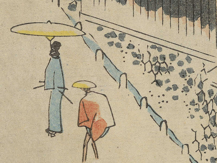 Kasumigaseki secchu from the series Toto sanjurakkei by Utagawa Hiroshige II / BJ348-012