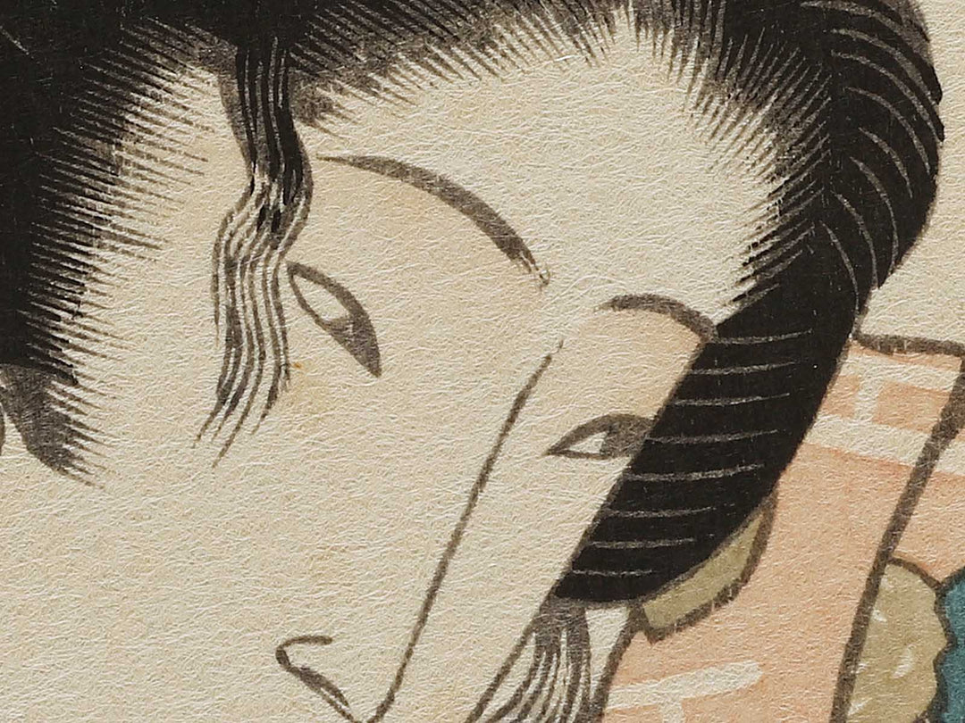 Asakusa nori from the series Edo meibutsu dukushi by Keisai Eisen, (Large print size) / BJ333-690
