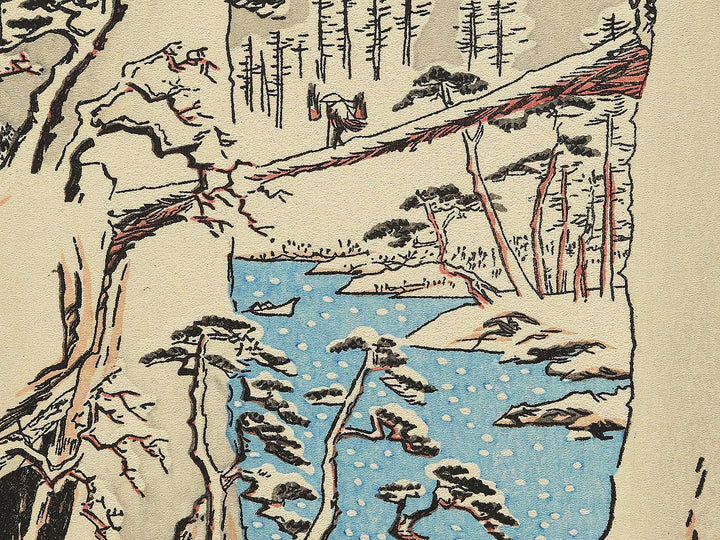 Fujikawa joryu no sekkei by Utagawa Hiroshige, (Medium print size) / BJ330-673