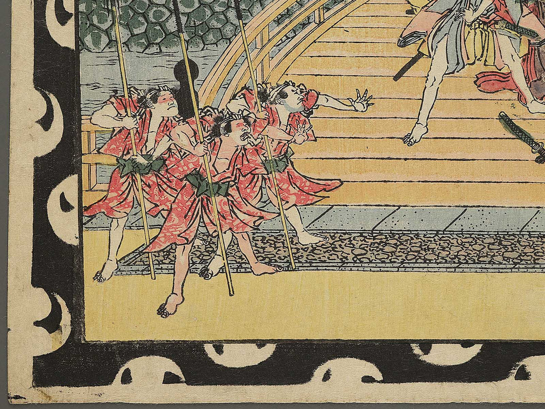 Sandanme from the series Ukie Chushingura by Utagawa Kuninao / BJ342-979