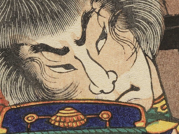 Sanju-ichi Makihashira from the series Imayo nazorae genji by Ochiai Yoshiiku / BJ352-436