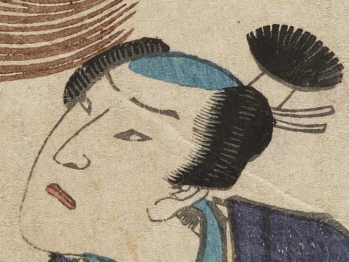Soshu Kamakura Tashirodo Tashiro Kanja Nobutsuna from the series Kanon reigenki by Utagawa Kunisada(Toyokuni III) / BJ334-992
