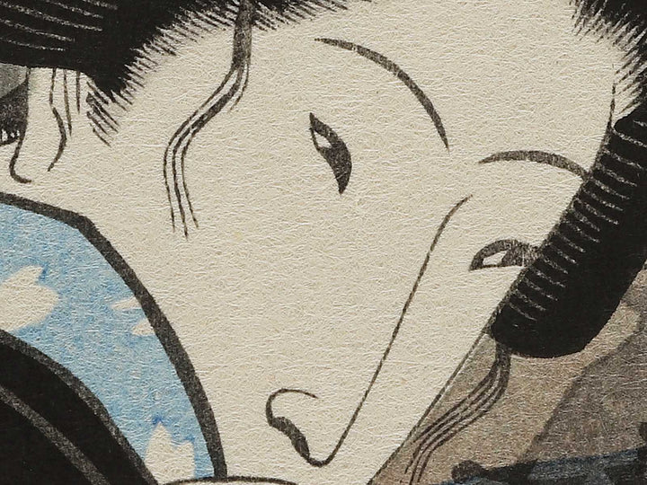 Fuchueki niju from the series Tokaido Beauties by Keisai Eisen, (Large print size) / BJ346-129