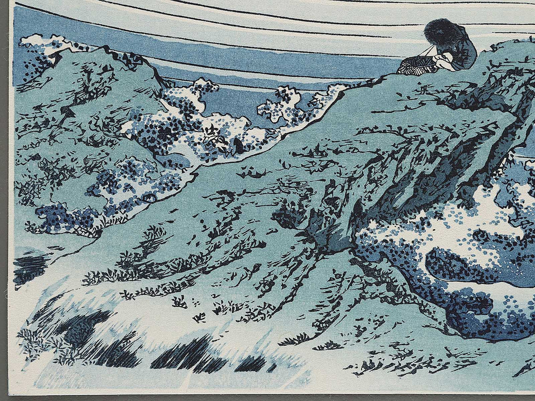 Kajikazawa in Kai Province from the series Thirty-six Views of Mount Fuji by Katsushika Hokusai, (Small print size) / BJ302-813