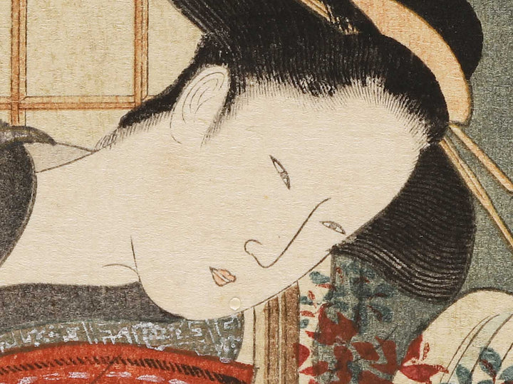 Shobai no fujin by Katsukawa Shunsho, (Medium print size) / BJ294-931
