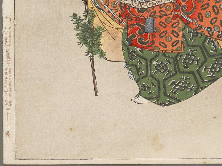 Kuramatengu from the series Nogaku zue by Tsukioka Kogyo / BJ331-583