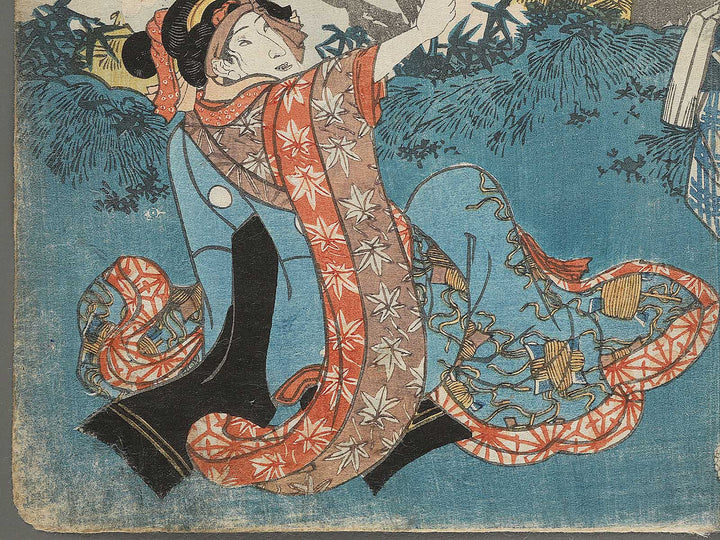 Osome hisamatsu ukina no yomiuri by Utagawa Kunisada (Toyokuni III) / BJ301-343