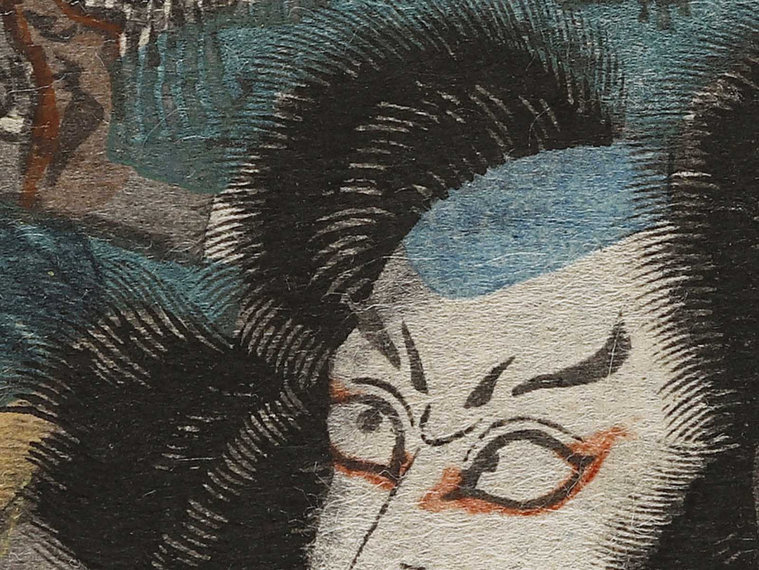 Yoshiwara Hakuen from the series Mitate yakusya gojusan tai no uchi by Utagawa Kunisada(Toyokuni III) / BJ339-766
