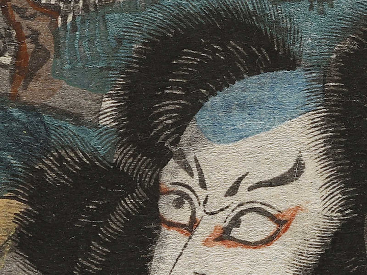 Yoshiwara Hakuen from the series Mitate yakusya gojusan tai no uchi by Utagawa Kunisada(Toyokuni III) / BJ339-766