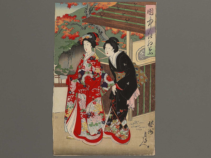 Enchu no momiji by Yoshu Chikanobu / BJ341-082