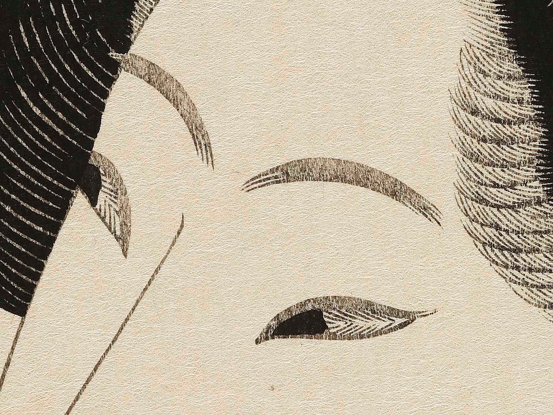 Hiiki wo tanoshimi ni miru te from the series Ukiyo shijuhatte by Keisai Eisen, (Large print size) / BJ318-976