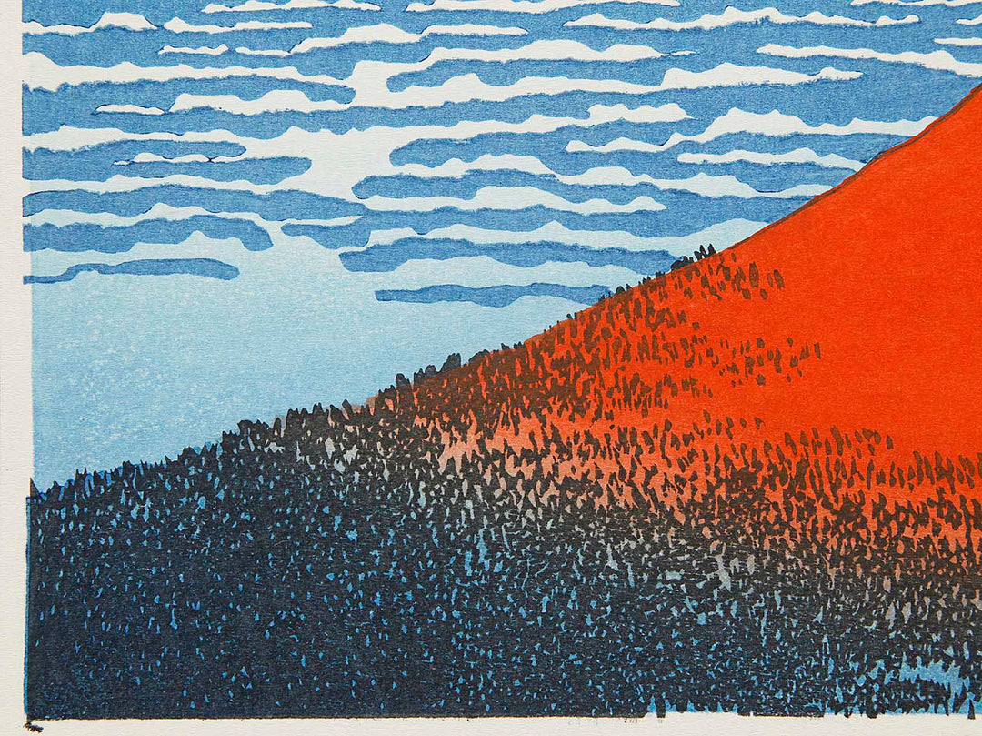 South Wind, Clear Sky from the series Thirty-six Views of Mount Fuji by Katsushika Hokusai, (Medium print size) / BJ288-477