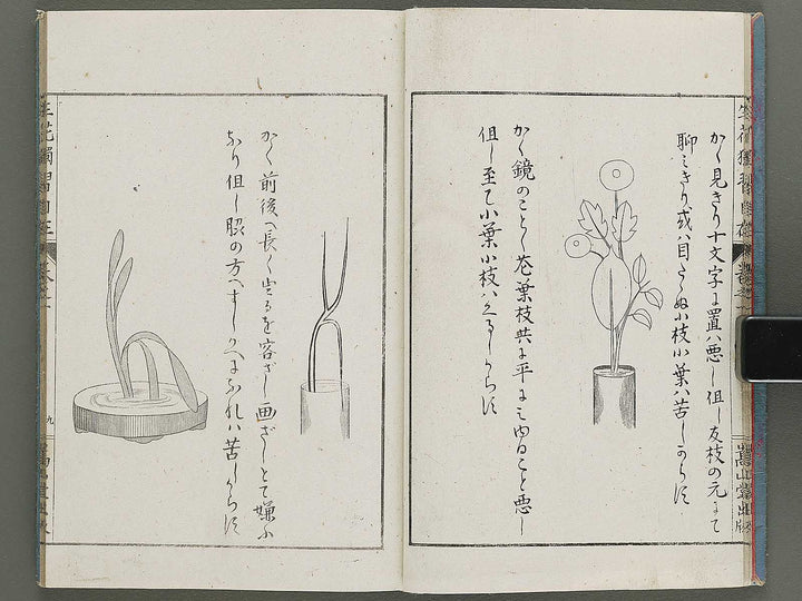 Shoryu hiden ikebana dokushu jizai Volume 1 / BJ332-738