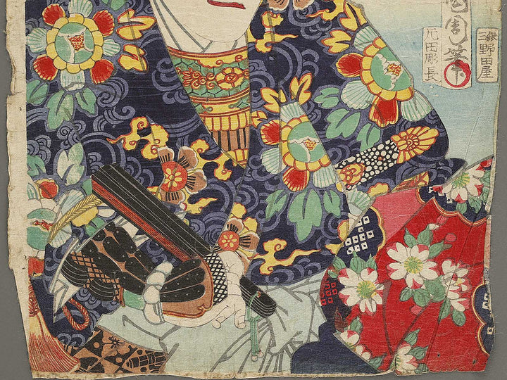 Kabuki actor by Toyohara Kunichika / BJ330-498
