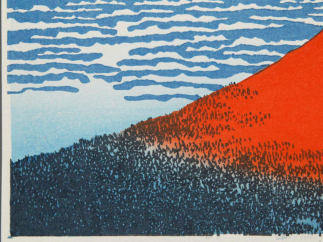 South Wind, Clear Sky from the series Thirty-six Views of Mount Fuji by Katsushika Hokusai, (Medium print size) / BJ288-498