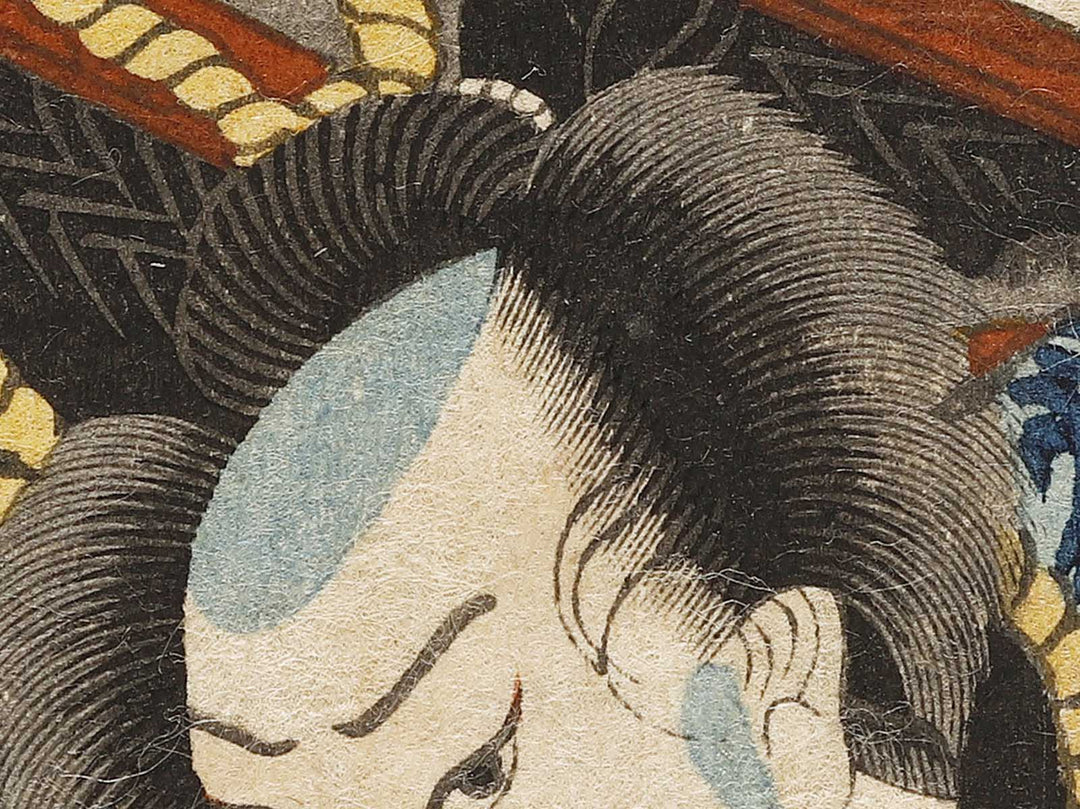 Miotsukushi from the series Genji gumo ukiyoe awase by Utagawa Kuniyoshi / BJ331-709