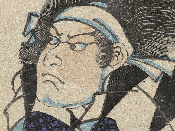 Okano Kinemon Fujiwara no Kanehide from the series Chuchin gishi meimei den by Utagawa Yoshitora / BJ350-945
