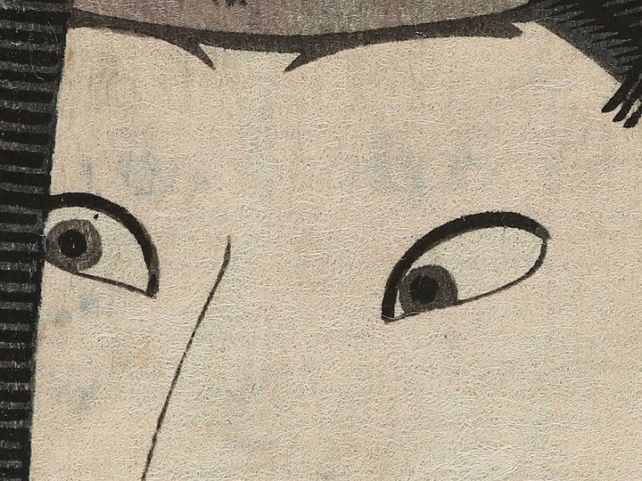 Hara no ni Heisaku musume Oyone from the series Tokaido gojusantsugi no uchi by Utagawa Kunisada(Toyokuni III) / BJ346-983