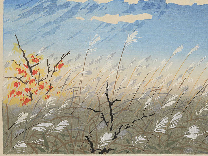 Aki no no no Fuji from the series Fuji sanjurokkei no uchi by Tokuriki Tomikichiro, (Large print size) / BJ350-329