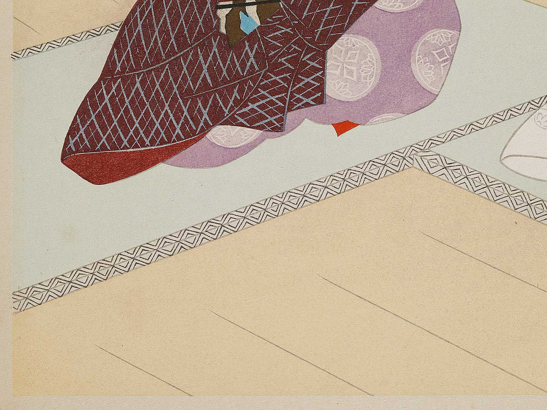 NIOU-MIYA from the series The Tale of Genji by Ebina Masao, (Medium print size) / BJ329-077