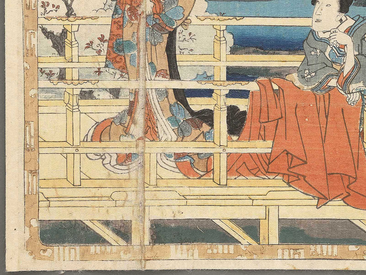 Hachi  from the series Sono sugata yukari no utsushie by Utagawa Kunisada(Toyokuni III) / BJ306-509