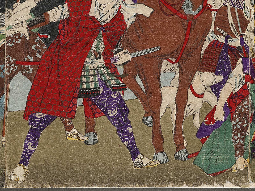 Kagoshima seito senki by Kobayashi Kiyochika / BJ322-637