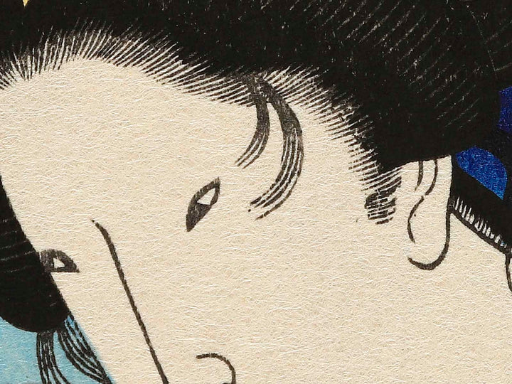 Kanayayado nijugo from the series Tokaido Beauties by Keisai Eisen, (Large print size) / BJ346-059