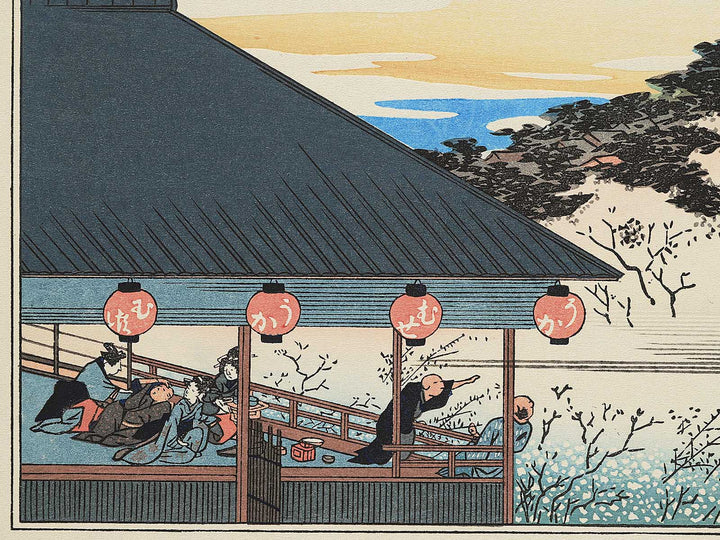 Kiyomizu from the series Kyoto meisho no uchi by Utagawa Hiroshige, (Medium print size) / BJ341-719