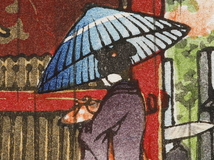 Harusame gokokuji by Kawase Hasui, (Large print size) / BJ331-261