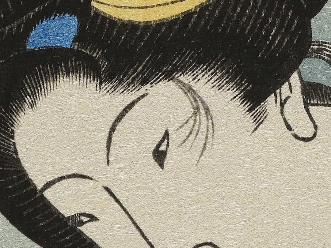 Fujiedaeki from the series Bijin tokaido by Keisai Eisen, (Large print size) / BJ346-038