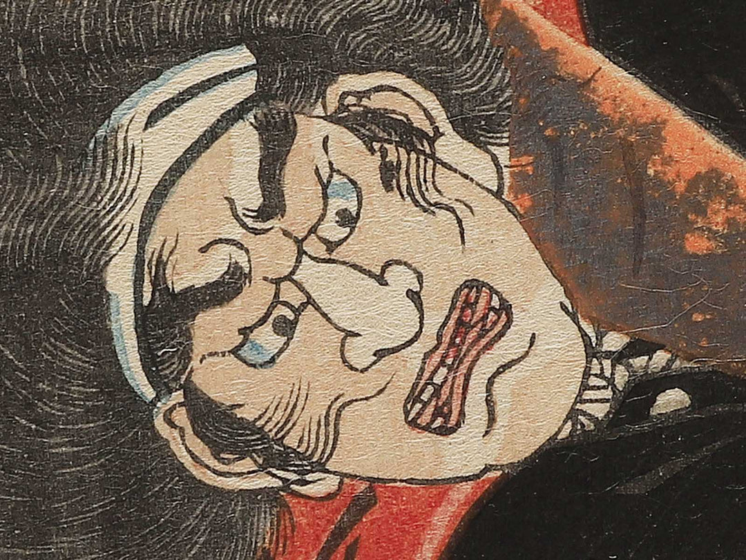 Miura Goro from the series Tales of Modern Heroes by Utagawa Kunikazu / BJ344-820