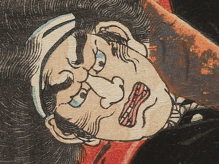 Miura Goro from the series Tales of Modern Heroes by Utagawa Kunikazu / BJ344-820