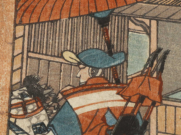 Atsuta ichi no torii from the series Tokaido meisho no uchi by Utagawa Yoshitsuya / BJ333-361