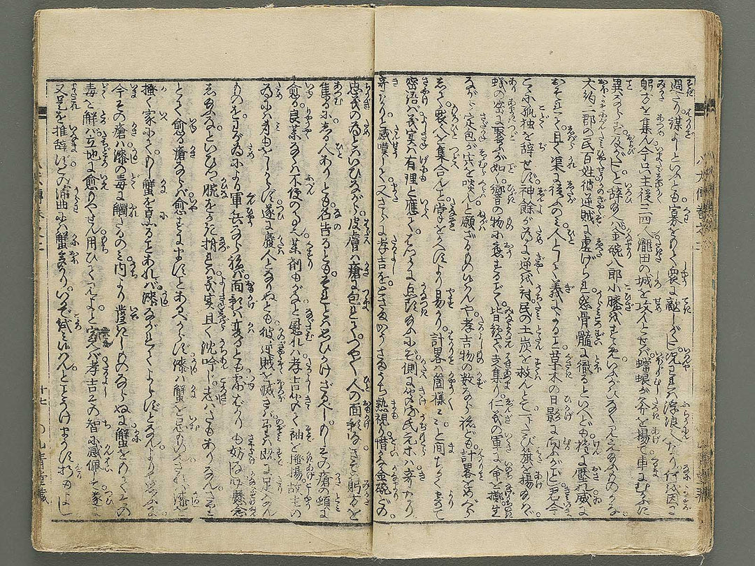 Nanso satomi hakkenden Volume 2 by Yanagawa Shigenobu / BJ347-158