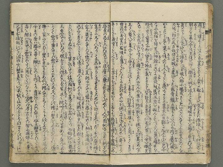 Nanso satomi hakkenden Volume 2 by Yanagawa Shigenobu / BJ347-158