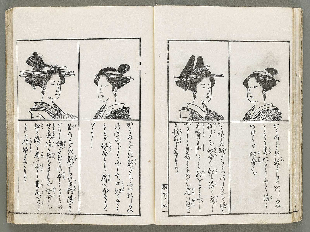 Miyako fuzoku kesho den (Ge) by Hayami Shungyosai / BJ331-492