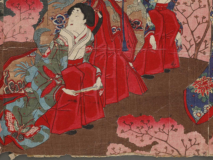 Shibakoenchi Maruyama goyuran no zu by Hachisuka Kuniaki / BJ340-991