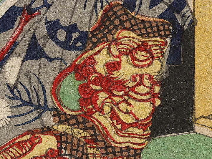Fukushima Masanori from the series Kyujin Yosai shuhitsu by Utagawa Kuniteru II / BJ335-020