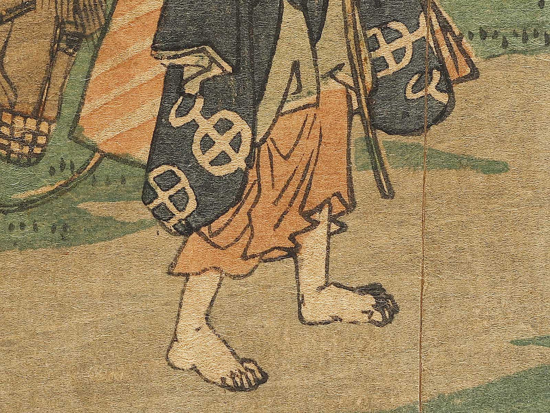 Yoshiwara from the series Tokaido by Utagawa Hiroshige   / BJ331-716