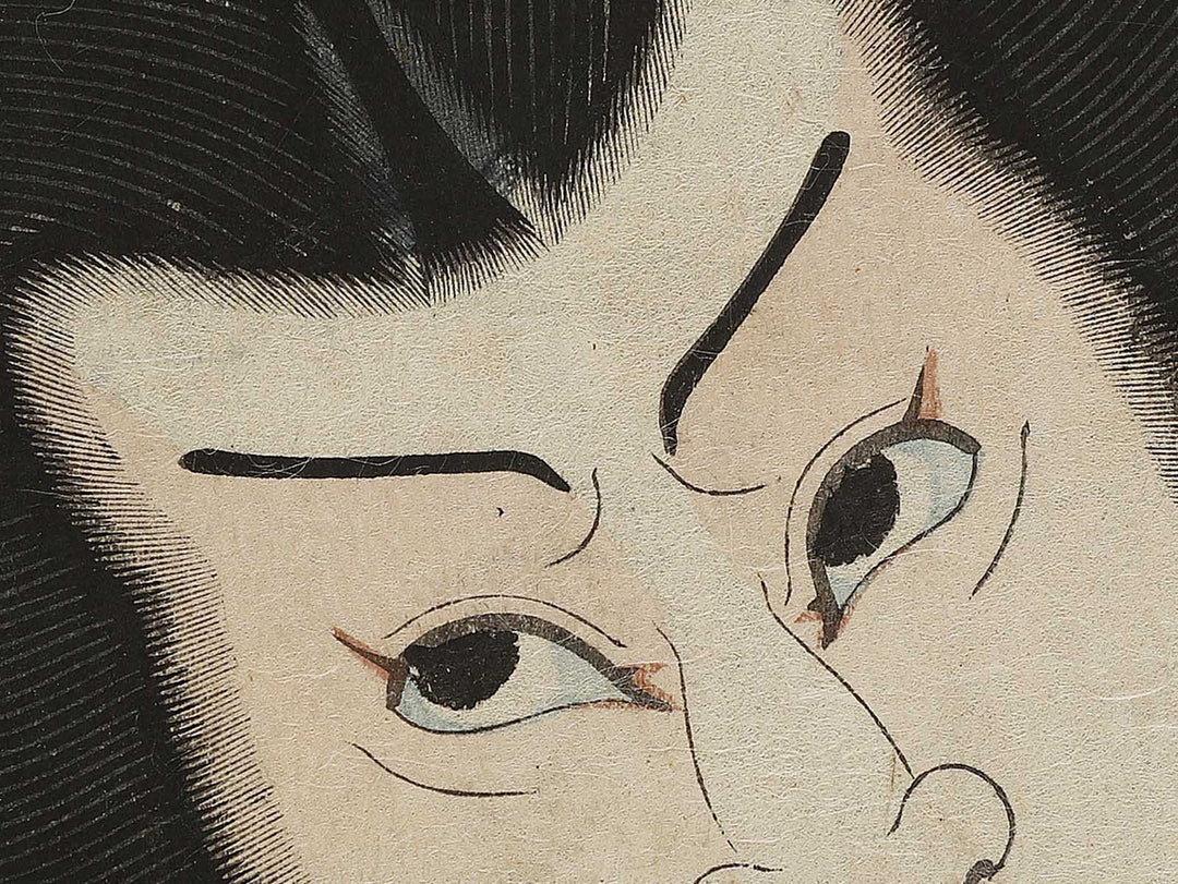 Iwakawa from the series Mitate shusse sumo by Utagawa Kunisada(Toyokuni III) / BJ340-004