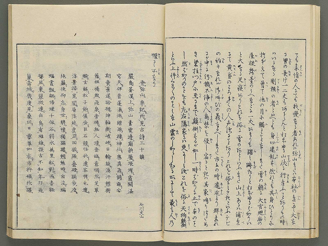 Itsukushima zue Volume 4 by Yamano Shunbosai / BJ345-226