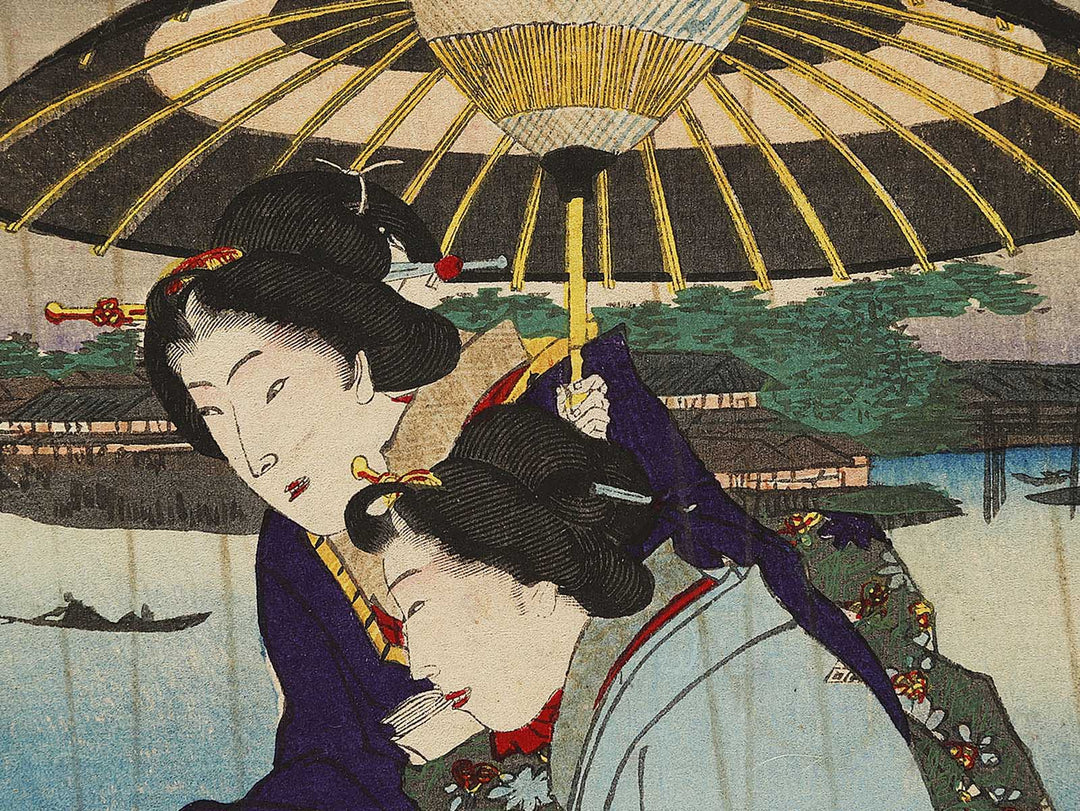 Onakatomi no Yorimoto from the series Jyunshoku sanjurokka sen by Toyohara Kunichika / BJ333-410