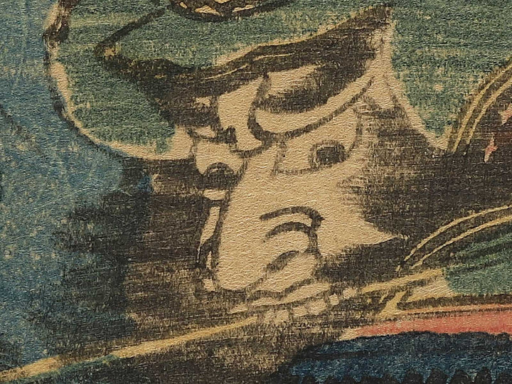 Ujigawa kassen Kajiwara Kagesue by Shuntei / BJ343-427