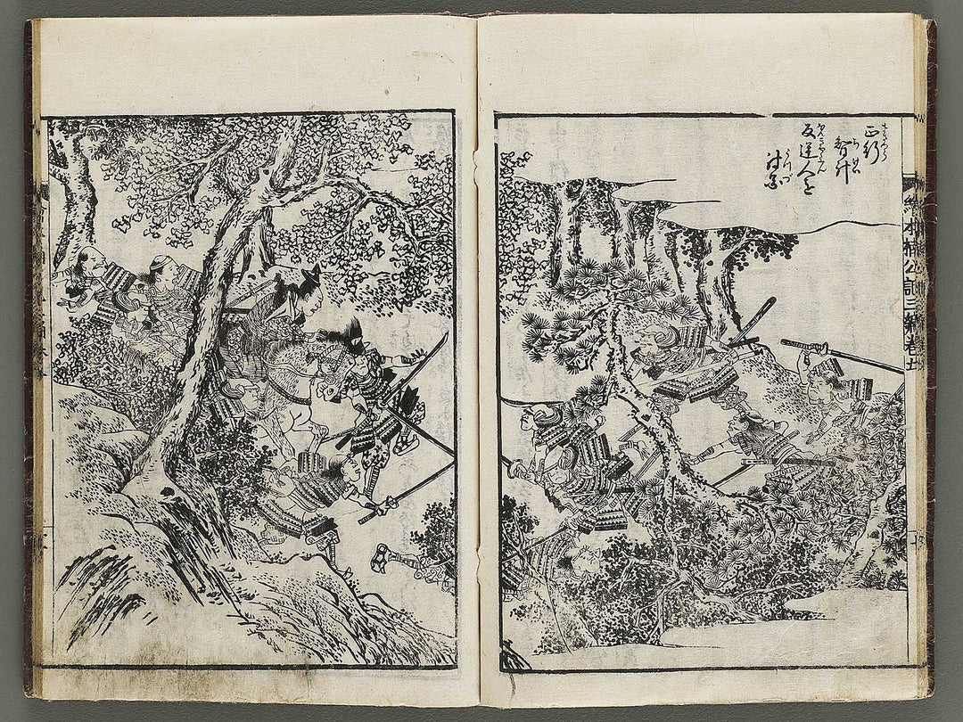 Ehon nankoki Part 3, Book 5 by Hayami Shungyosai / BJ336-721